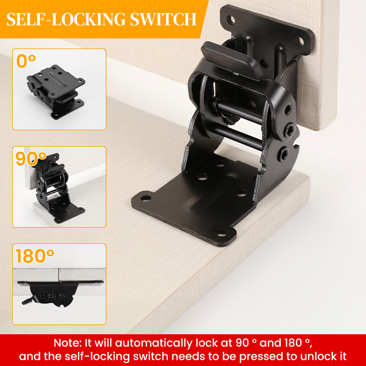 Serplex 4pcs Folding Table Brackets with Screw Set Folding Table Metal Folding Hinge with Self Lock Folding Table Assemble Accessories Tools Foldable Hinges for Folding Table Leg Serplex 4pcs Folding Table Brackets with Screw Set Folding Table Metal Folding Hinge with Self Lock Folding Table Assemble Accessories Tools Foldable Hinges for Folding Table Leg